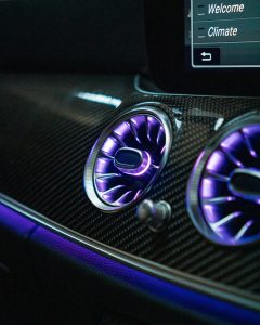 Mercedes W213 E class Saloon Ambient Air-vent With 3D Speaker