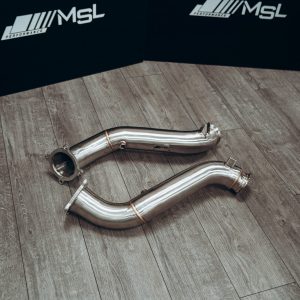 Mclaren 720S decat downpipes