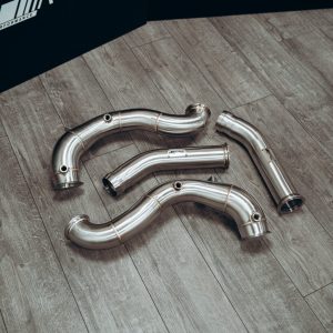 Mercedes C63 S AMG W205 3.5" Decat Downpipe