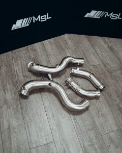Mercedes E63 S AMG W213 3.5" Decat Downpipe