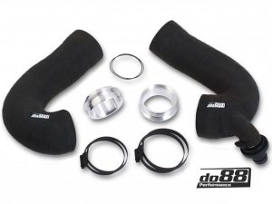 Porsche 911 Carrera (992.2) Turbo Inlet Hoses, for OE or DO88 66mm Airbox